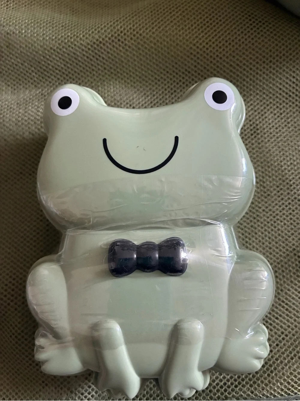 Frog Bath Accessory Set - Green Frog Soap Dispenser & Holders